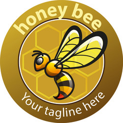 Honey bee vector