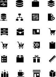 universal web and mobile icons 9 vector image