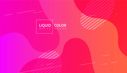 liquid gradient colorful geometric background vector image