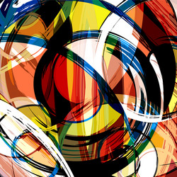 Graffiti abstract beautiful colorful background vector