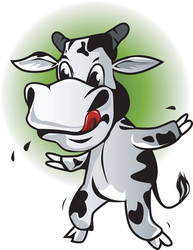 cow vector image