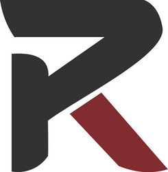 Letter r vector