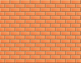 brick wall seamless background vector image