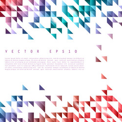 Background abstract polygon triangle vector