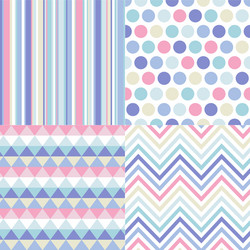 seamless geometric pattern vector image