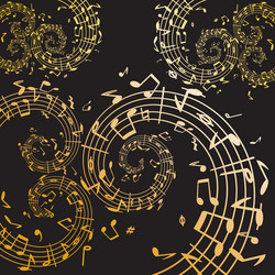 music theme vector image