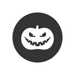 pumpkin sign vector image