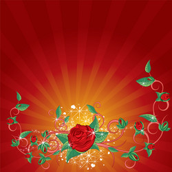 flower background vector image