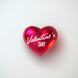 valentines day holiday decoration vector image