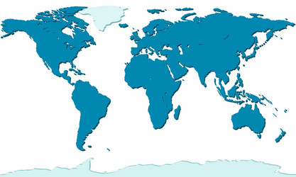 relief world map vector image