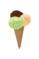 icecream vector image