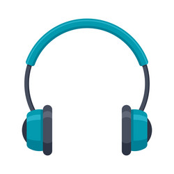 headphones icon vector image