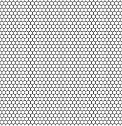 seamless hexagonal background vector image