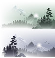 landscape vector image