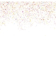 colorful glitter shine texture on a white vector image