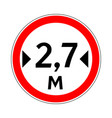 traffic-road sign vector image