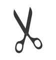 scissor cutting tool vector image