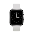 modern realistic smart watch on white vector image