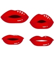 lip collection vector image