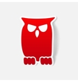 realistic design element owl vector image