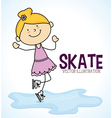 kids design over white background vector image