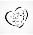 motherhood icon vector image