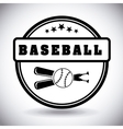 baseball design vector image