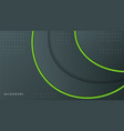 abstract modern green curve line design graphic vector image