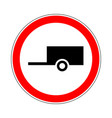 traffic-road sign vector image