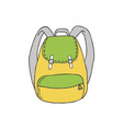 backpack vector image