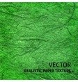 green paper texture background vector image