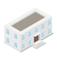 architecture isometric house vector image