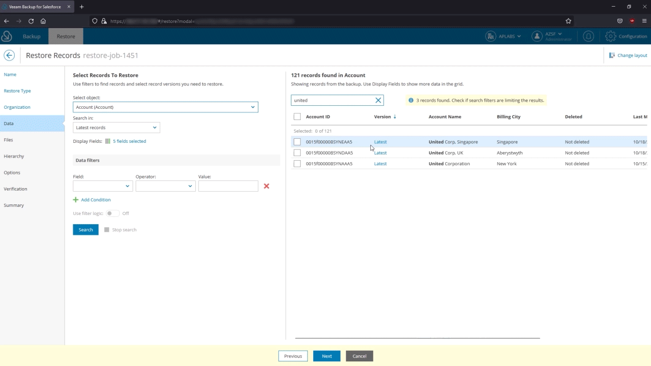 01 continuous backup