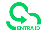 Logotipo promocional do Entra ID