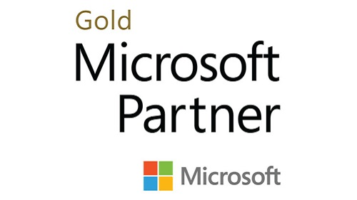 Gold-Logo für Microsoft Partner