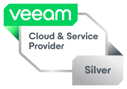 Veeam ProPartnerクラウドサービスプロバイダーシルバーメインロゴpp