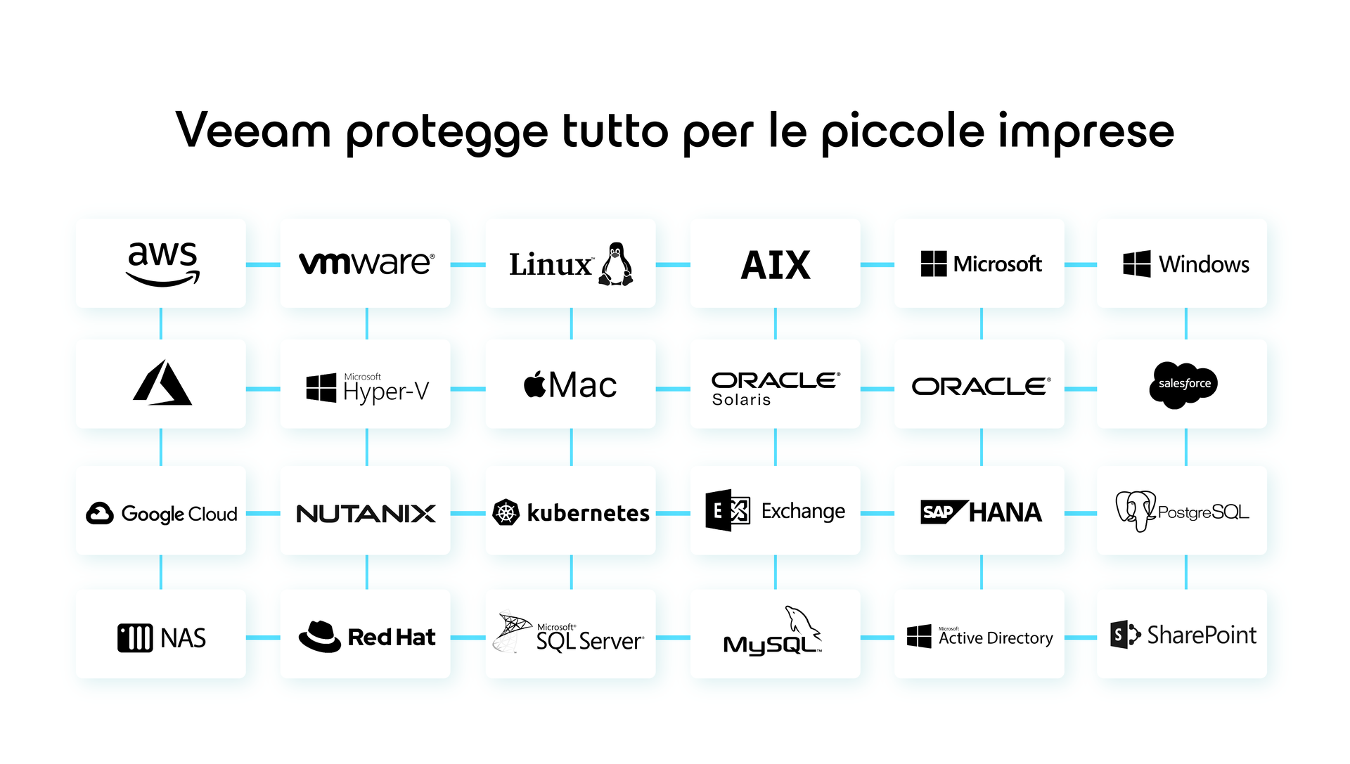 Immagine introduttiva Veeam protegge la piccola impresa