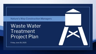 premium  Template: Waste Water Treatment PPT Presentation Template