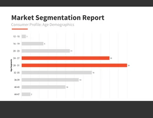 Free  Template: Market Segmentation Report Template