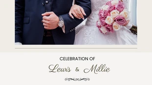 Free  Template: Wedding Presentation Template