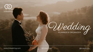 Free  Template: Wedding Planner & Organizer Presentation Template