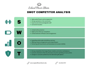 premium  Template: SWOT للتسويق