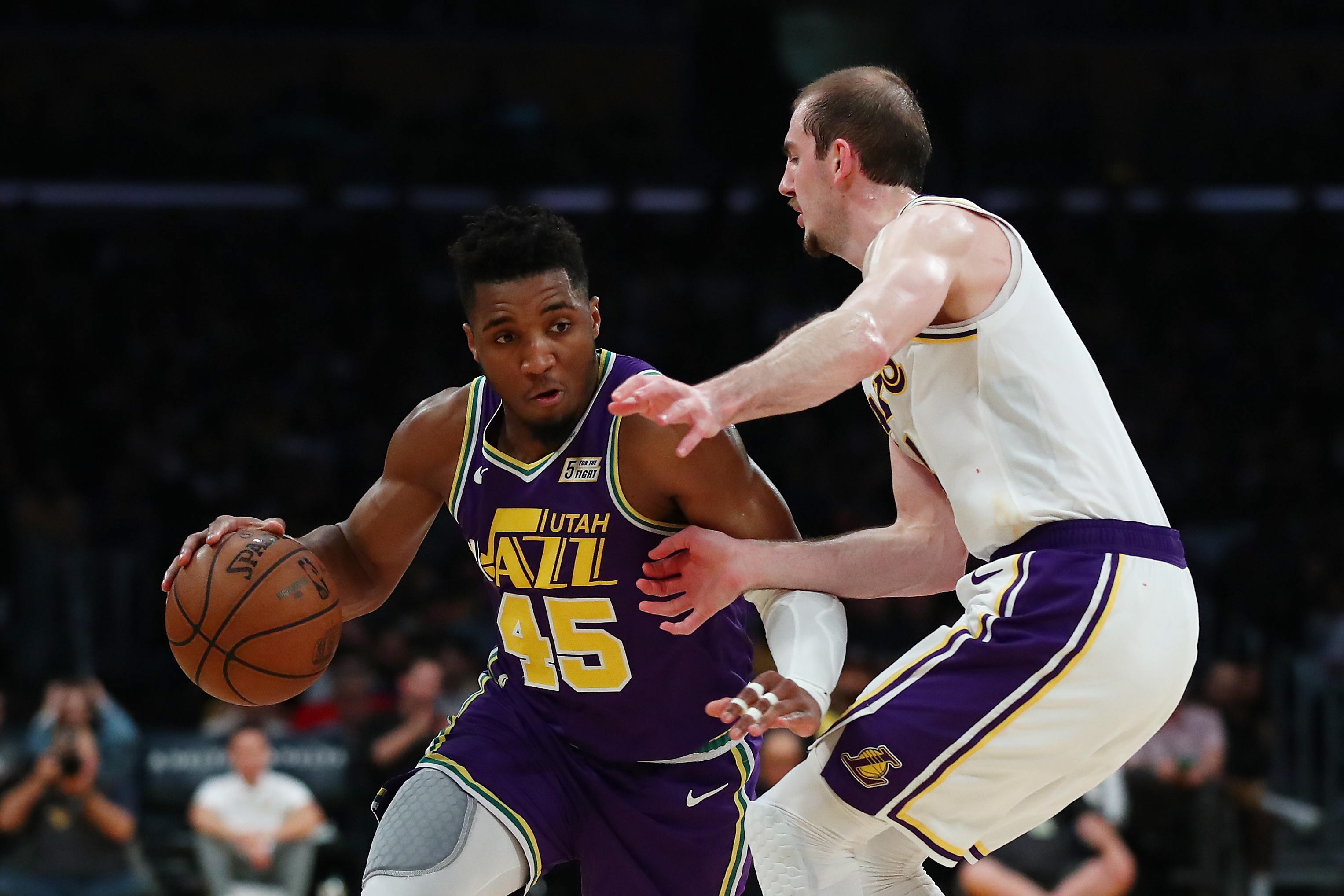 Utah Jazz v Los Angeles Lakers