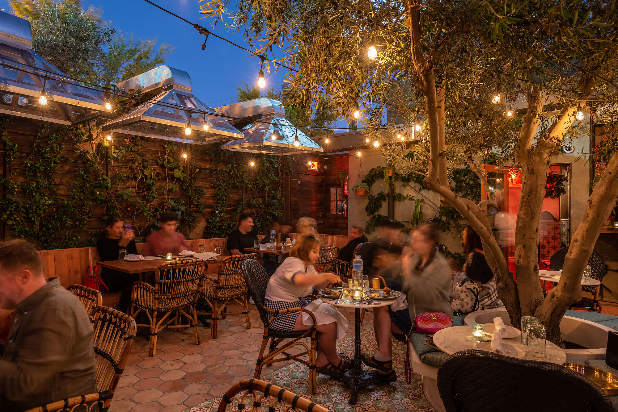 Cannabis Cafe, formerly Lowell Cafe, consumption lounge in West Hollywood that welcomes customers to eat and smoke.