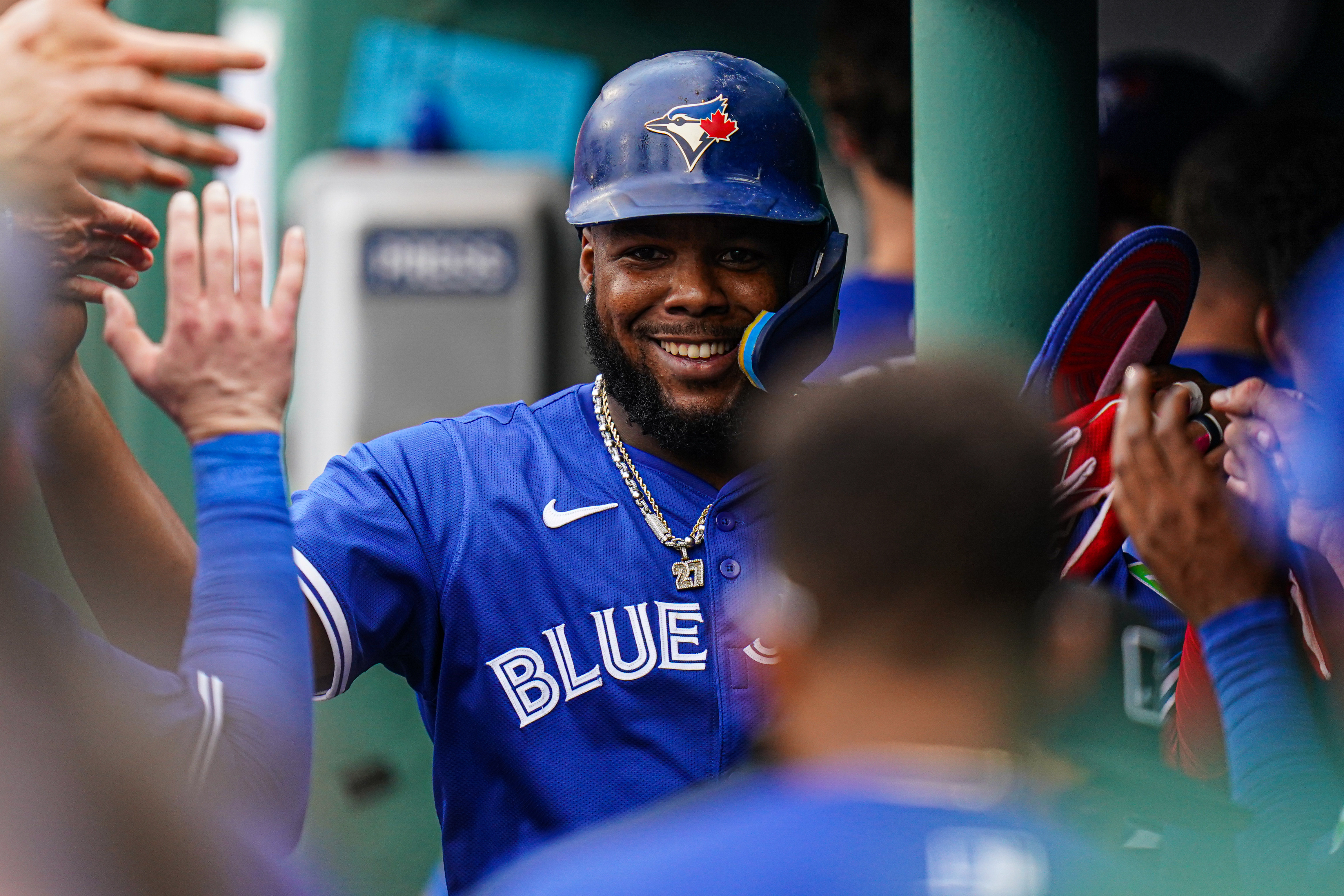 MLB: Game One-Toronto Blue Jays at Boston Red Sox