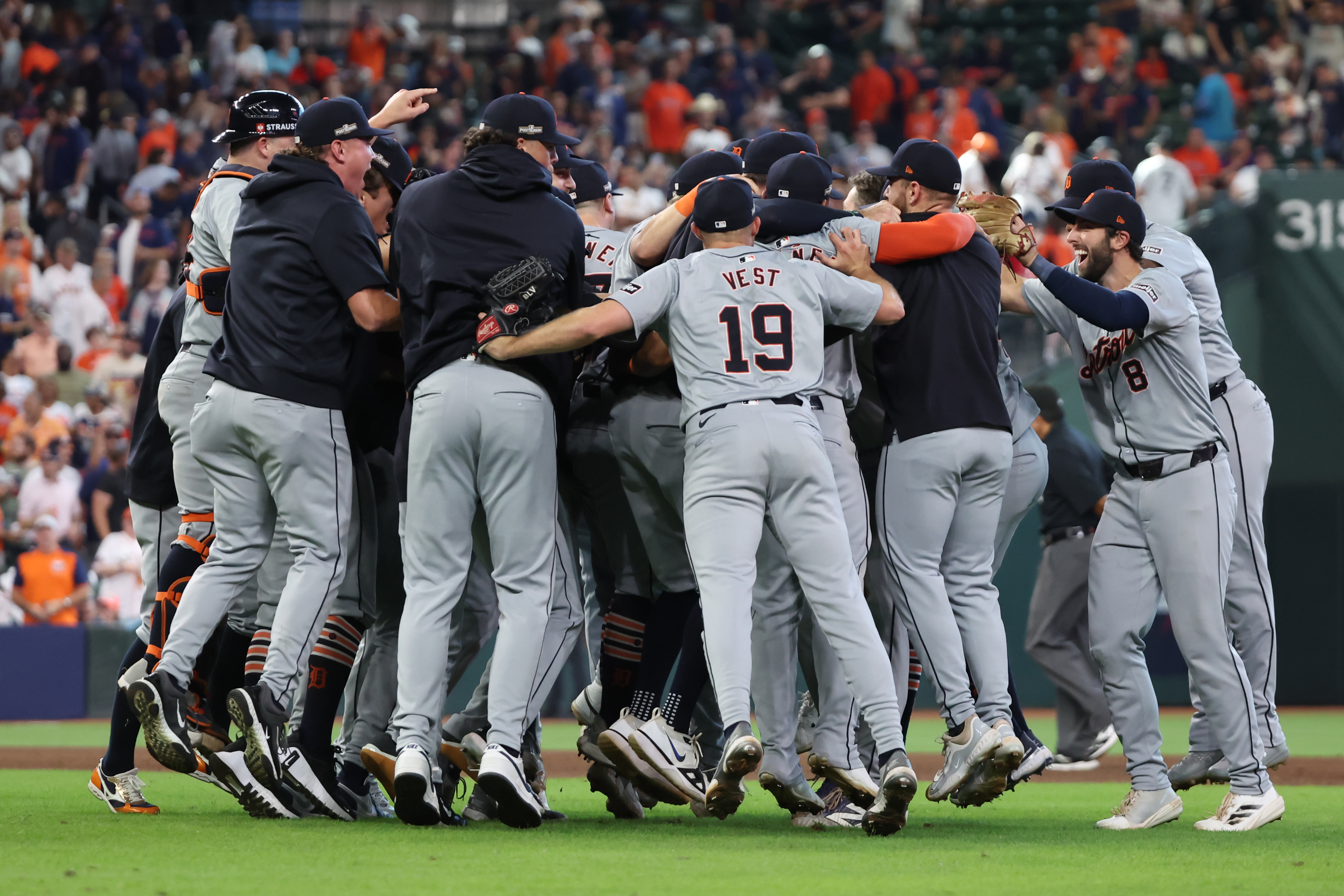 MLB: Playoffs-Detroit Tigers at Houston Astros