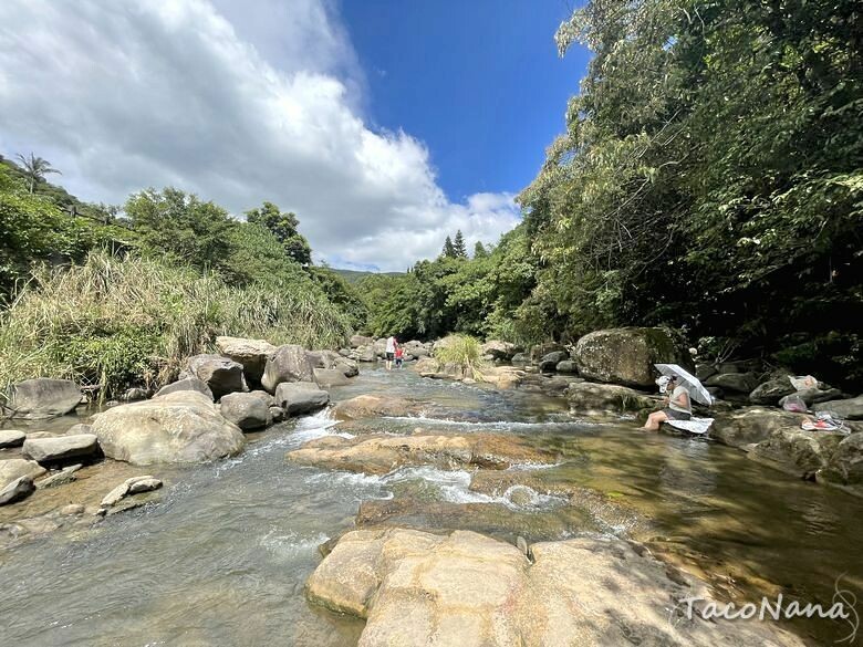 雙北免費玩水景點推薦：內雙溪戲水區/ WalkerLand窩客島整理提供 未經許可不可轉載