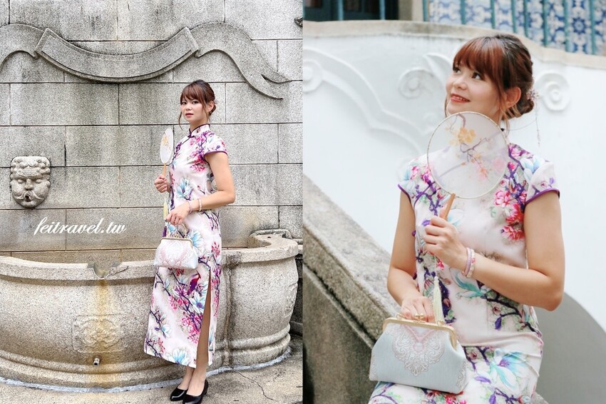 澳門租旗袍推薦♥旗緣澳門旗袍體驗店QiYuan QiPao Rental Macau♥旗袍租借價格服務介紹,讀者專屬折扣,​旗緣量