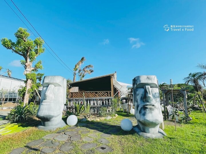 ㊙️海景第一排~幸福灣海景庭園咖啡｜臨海一隅，秘境沙灘，美麗海岸風光，寵物友善與兒童友善店家 @魚兒 x 牽手明太子的「視」界旅行