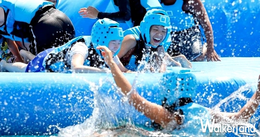 花蓮景點「新天堂樂園 滑水道、跳水台」 / WalkerLand窩客島整理提供 未經許可不可轉載